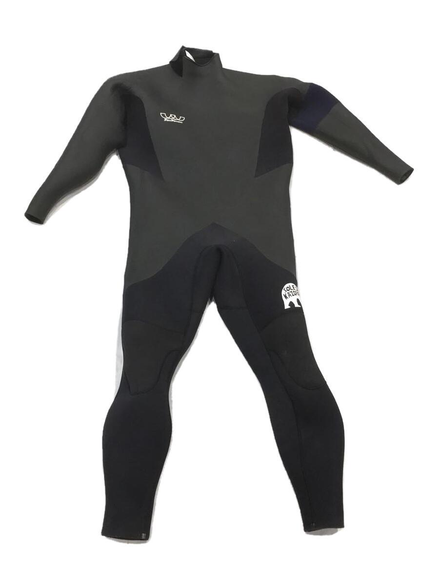 【中古】WAVE WARRIORS/セミドライウェットスーツ/黒/ウェーブウォーリアーズ【スポーツ】