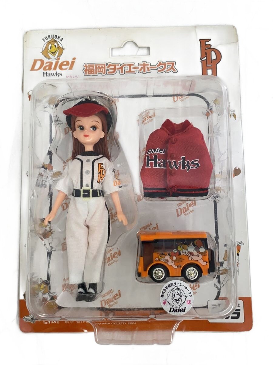 [Used] TAKARA◆Licca-chan Keychain/Choro-Q/Fukuoka Daiei Hawks/Figure///【Hobby】