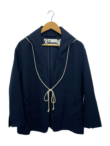 【中古】Cabana/ジャケット/36/ポリエステル/NVY/21SS-JK02-A/ショールフーディジャケット【レディースウェア】 【中古】Cabana/ジャケット/36/ポリエステル/NVY/21SS-JK02-A/ショールフーディジャケット【レディースウェア】