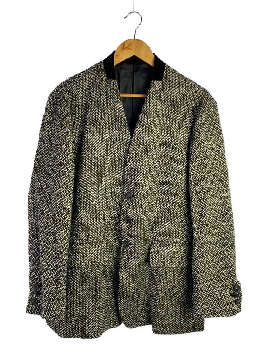 BISOWN/MIX KHAKI/MIXTWEED JACKET/3/ウール/24AW-BIS-JK11M