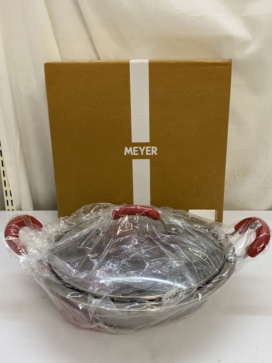 【中古】Meyer◆鍋/サイズ:26cm/RED/SC54M-W26RD【キッチン用品】