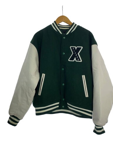 【中古】X-LARGE◆スタジャン/L/ポリエステル/GRN/101214021004【メンズウェア】 【中古】X-LARGE◆スタジャン/L/ポリエステル/GRN/101214021004【メンズウェア】