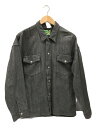 【中古】WESTOVERALLS◆SHIRT JACKET/JS別注/Gジャン/S/コットン/ブラック/20SSJSSJ01【メンズウェア】