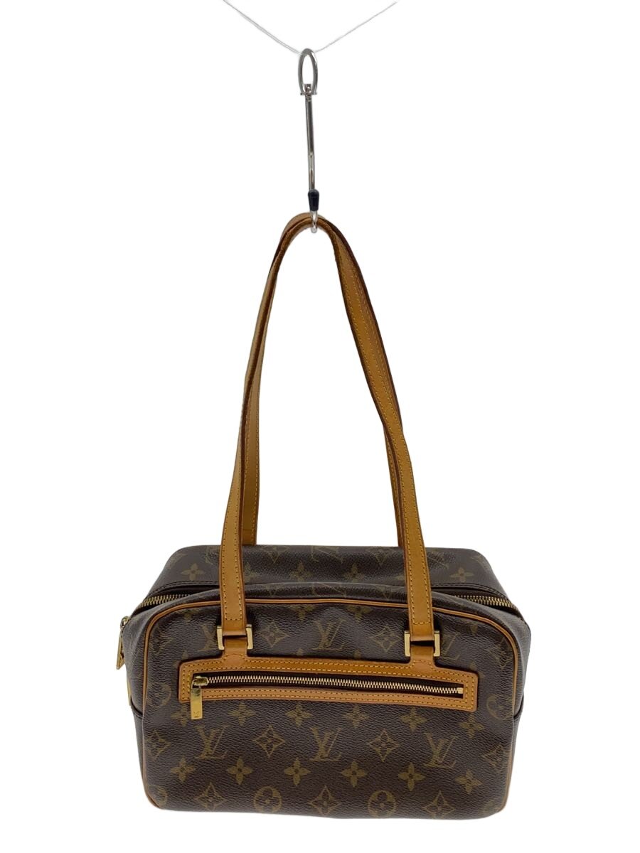 樂天商城 - 【中古】LOUIS VUITTON◆シテMM_モノグラム・キャンバス/PVC/BRW//【バッグ】