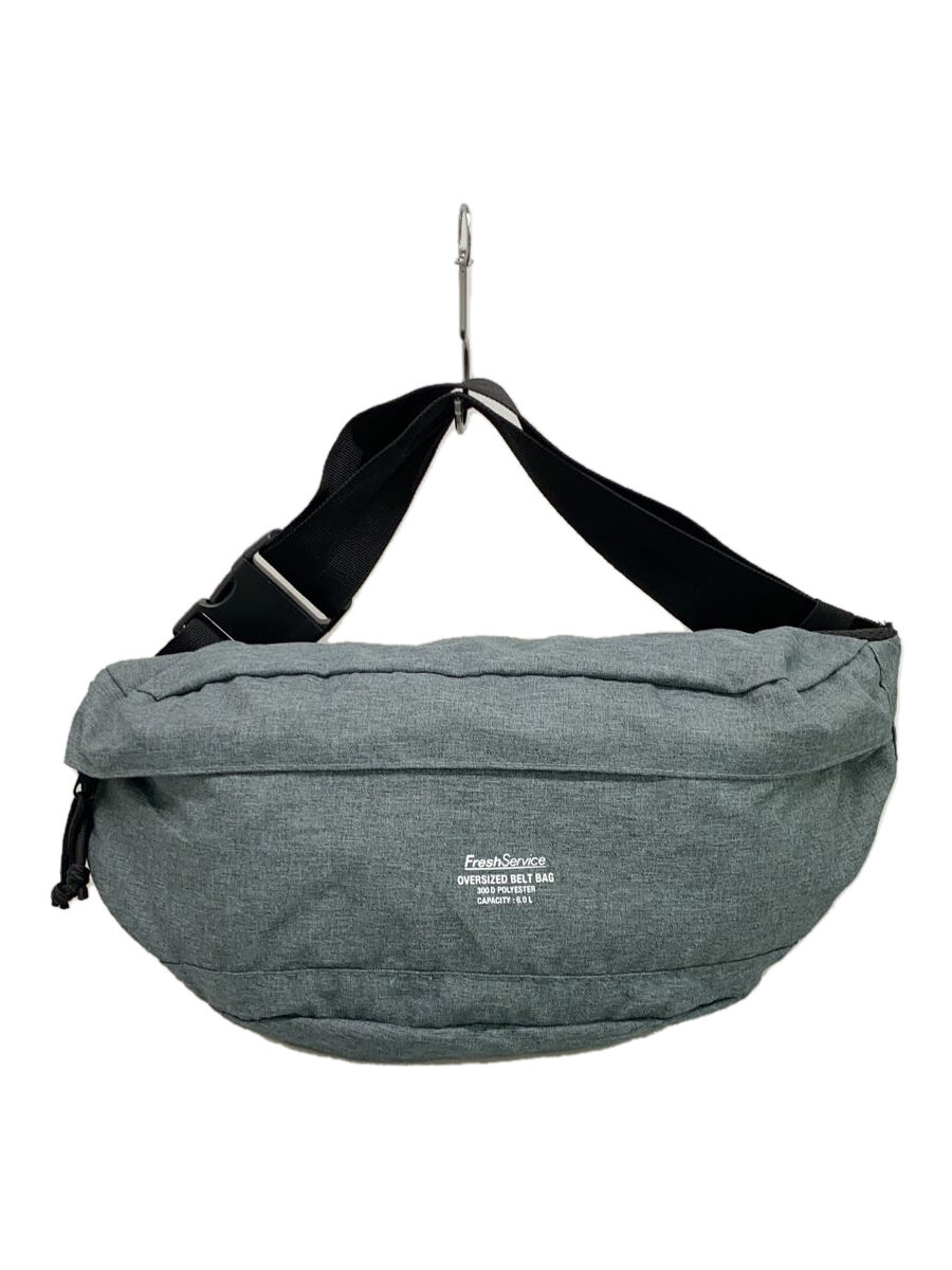 【中古】FreshService◆OVERSIZED BELT BAG/ショルダーバッグ/ポリエステル/BLU/FSW-23-AC-133【バッグ】