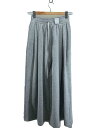 【中古】SNIDEL◆ワイドパンツ/0/コットン/GRY/SWCP245101【レディースウェア】