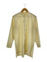 【中古】HOMME PLISSE ISSEY MIYAKE◆HP23FJ331/長袖シャツ/2/ポリエステル/CRM/無地//【メンズウェア】