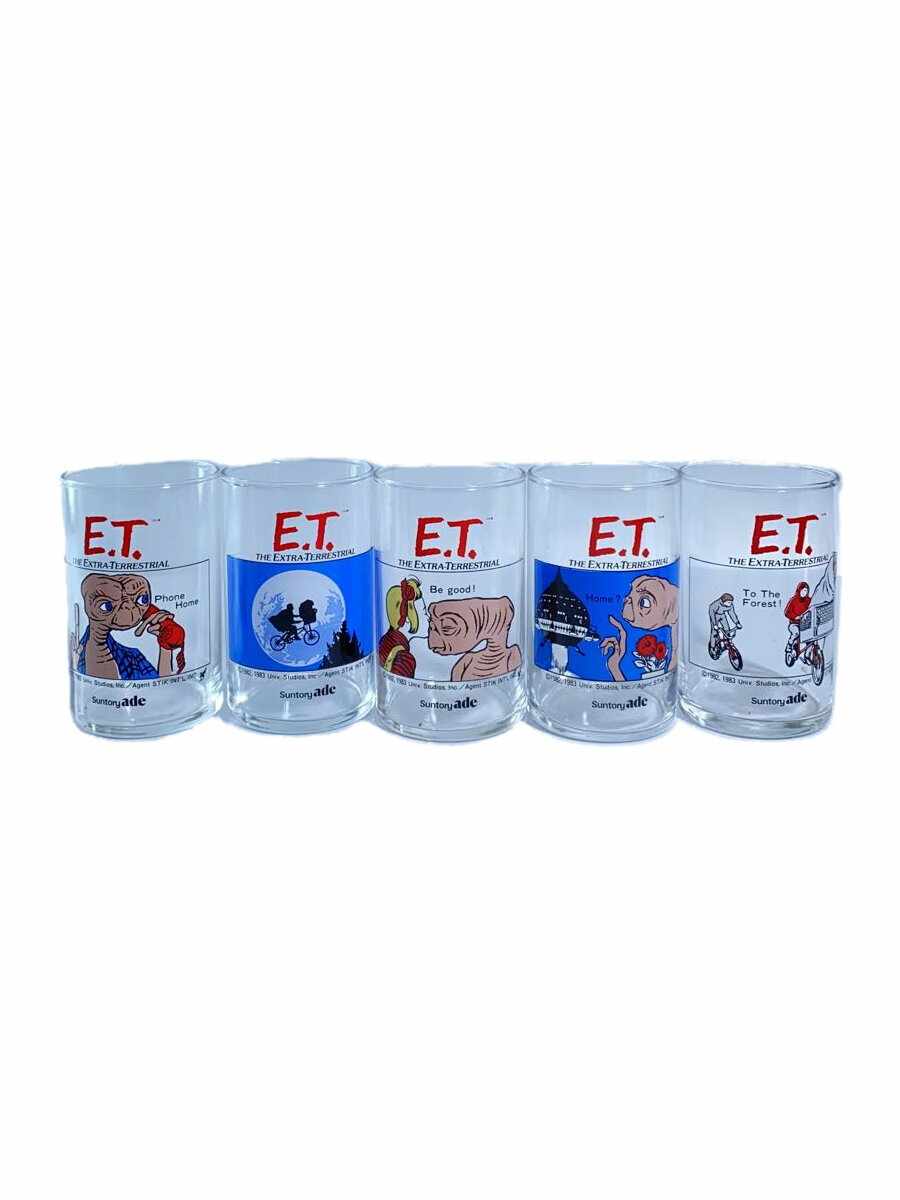 【中古】E.T./グラス/5点セット【キッチン用品】