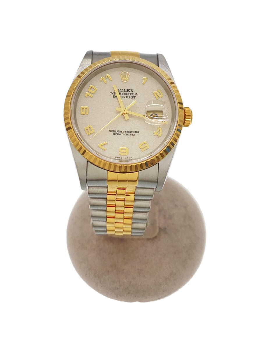 【中古】ROLEX◆デイトジャスト_AT_SS/