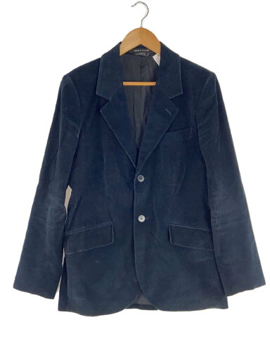 【中古】agnes b. homme◆テーラードジャケット/48/コーデュロイ/ブラック【メンズウェア】 【中古】agnes b. homme◆テーラードジャケット/48/コーデュロイ/ブラック【メンズウェア】