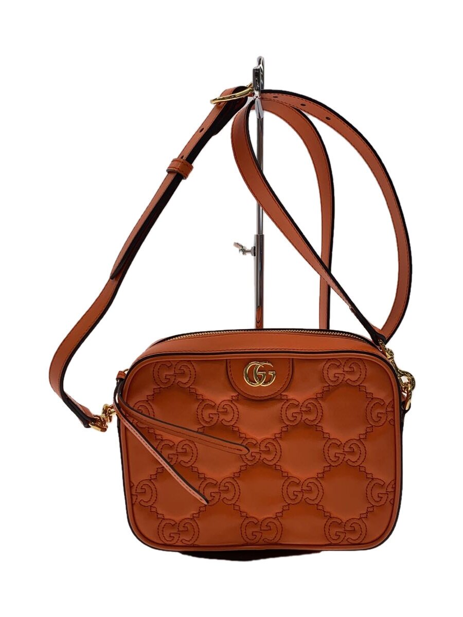 GUCCI - 【中古】GUCCI◆ショルダーバッグ/レザー/ORN/702234【バッグ】