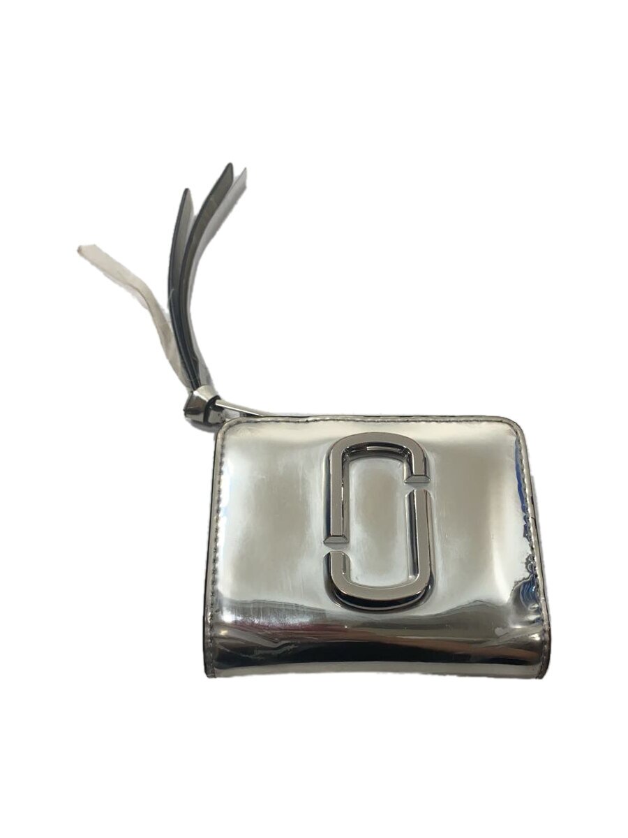 【中古】THE MARC JACOBS◆財布/--/SLV/無地/レディース【服飾雑貨他】