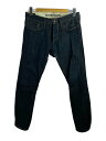 【中古】DENHAM◆ボトム/31/コットン/IDG/無地/01-15-07-11-009【メンズウェア】