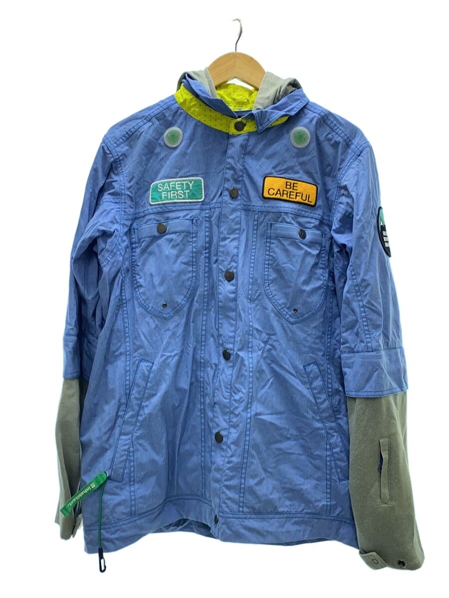 【中古】inhabitant◆ウェアー/M/BLU/IH3720T11【スポーツ】