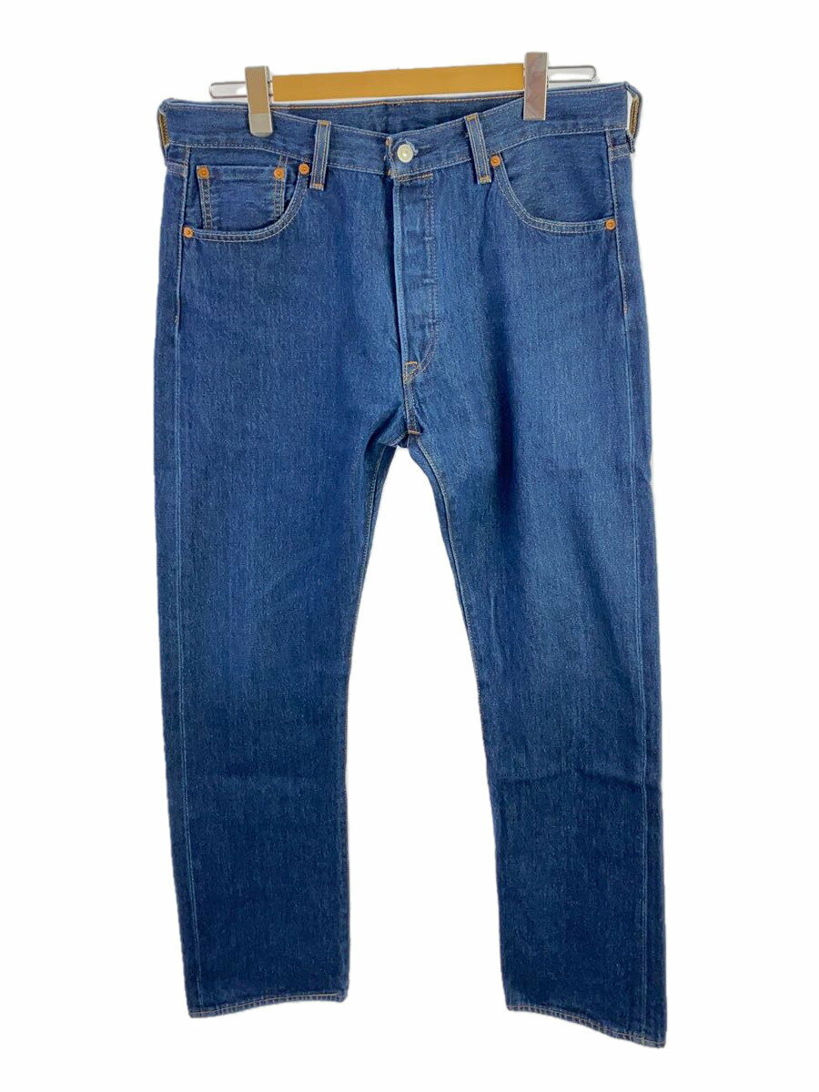 【中古】Levi’s◆ボトム/35/デニム/IDG/無地/00501-0000//【メンズウェア】