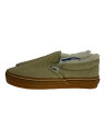 【中古】VANS◆ローカットスニーカー/US6/CRM/ボア/スリッポン//【シューズ】(4)