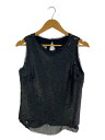 【中古】Maison Margiela◆スパンコール/ノースリーブブラウス/40/ポリエステル/ブラック/無地/S51NC0379【レディースウェア】(4)
