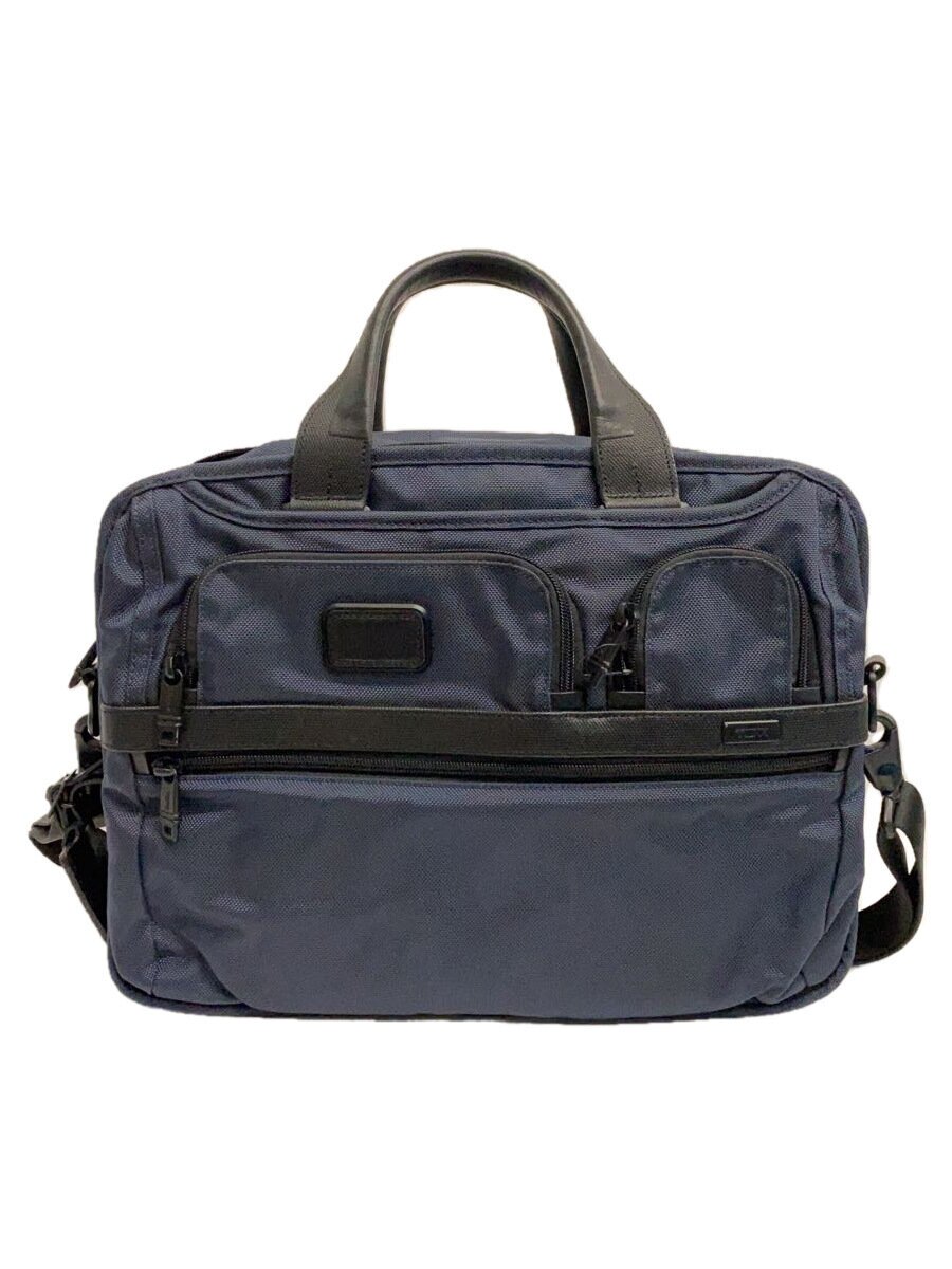 【中古】TUMI◆ショルダーバッグ/NVY/無地//【バッグ】