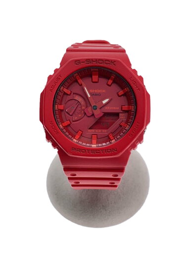 【中古】CASIO◆クォーツ腕時計・G-SHOCK/デジアナ/RED/RED【服飾雑貨他】 【中古】CASIO◆クォーツ腕時計・G-SHOCK/デジアナ/RED/RED【服飾雑貨他】
