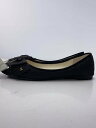 【中古】LANVIN◆フラットパンプス/--/BLK/23.5【シューズ】(4)