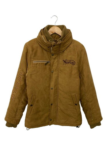 【中古】NORTON◆ジャケット/M/ポリエステル/CML/無地【メンズウェア】 【中古】NORTON◆ジャケット/M/ポリエステル/CML/無地【メンズウェア】