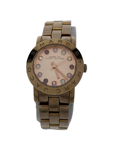 【中古】MARC BY MARC JACOBS◆クォーツ腕時計/アナログ/GLD/MBM3219//【服飾雑貨他】 【中古】MARC BY MARC JACOBS◆クォーツ腕時計/アナログ/GLD/MBM3219//【服飾雑貨他】