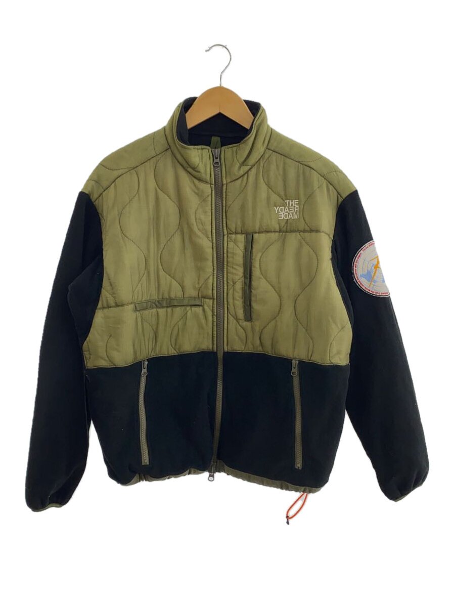 READYMADE◆FLEECE JACKET/フリースジャケット/O/ポリエステル/GRN