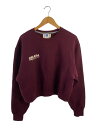 【中古】Oblada◆スウェット/XL/コットン/BRD/S2310CU08//【レディースウェア】