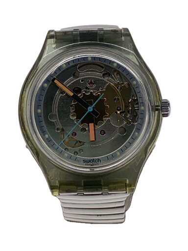 【中古】SWATCH◆自動巻腕時計/アナログ/--/SLV/SLV【服飾雑貨他】 【中古】SWATCH◆自動巻腕時計/アナログ/--/SLV/SLV【服飾雑貨他】