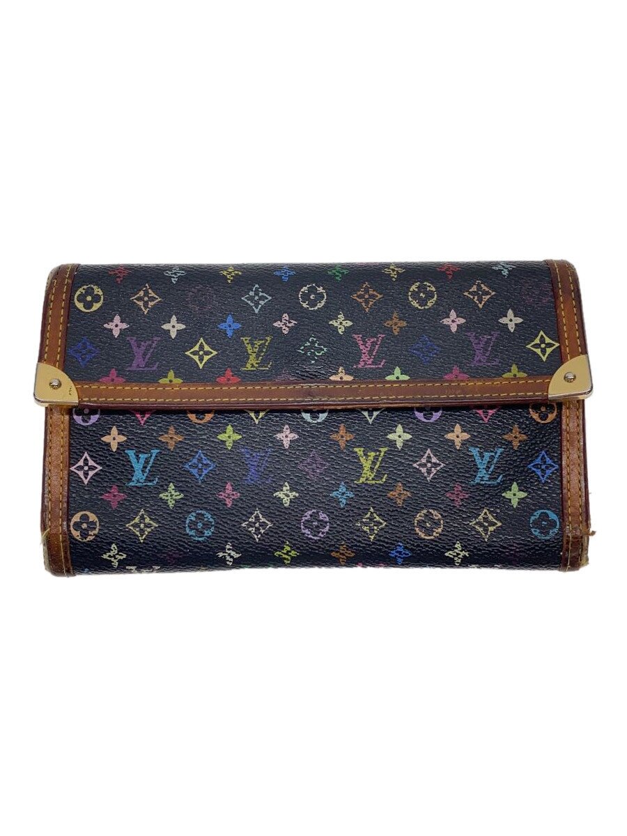 マルチカラー　長財布 PRADAマルチカラー♪サフィアーノ♪窓付革長財布 (PRADA/長財布