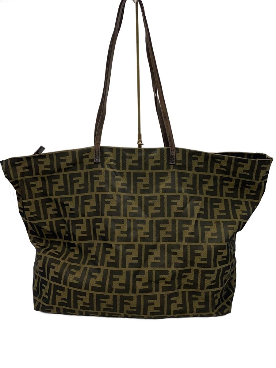 【中古】FENDI◆トートバッグ/--/KHK/総柄/2448-8BH026.029//【バッグ】