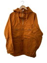 【中古】HAWKWOOD MERCANTILE◆VENTILE TRYFAN ANORAK/ジャケット/M/コットン/ORN/無地/UK【メンズウェア】