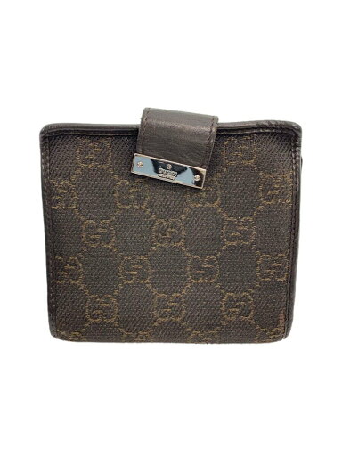 【中古】GUCCI◆2つ折り財布/キャンバス/BRW/総柄/レディース/74211・0416【服飾雑貨他】 【中古】GUCCI◆2つ折り財布/キャンバス/BRW/総柄/レディース/74211・0416【服飾雑貨他】