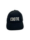 【中古】COOTIE◆キャップ/--/コットン/BLK/メンズ【服飾雑貨他】