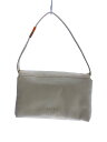 【中古】MARNI◆ショルダーバッグ/レザー/WHT/SBMP0139UO【バッグ】
