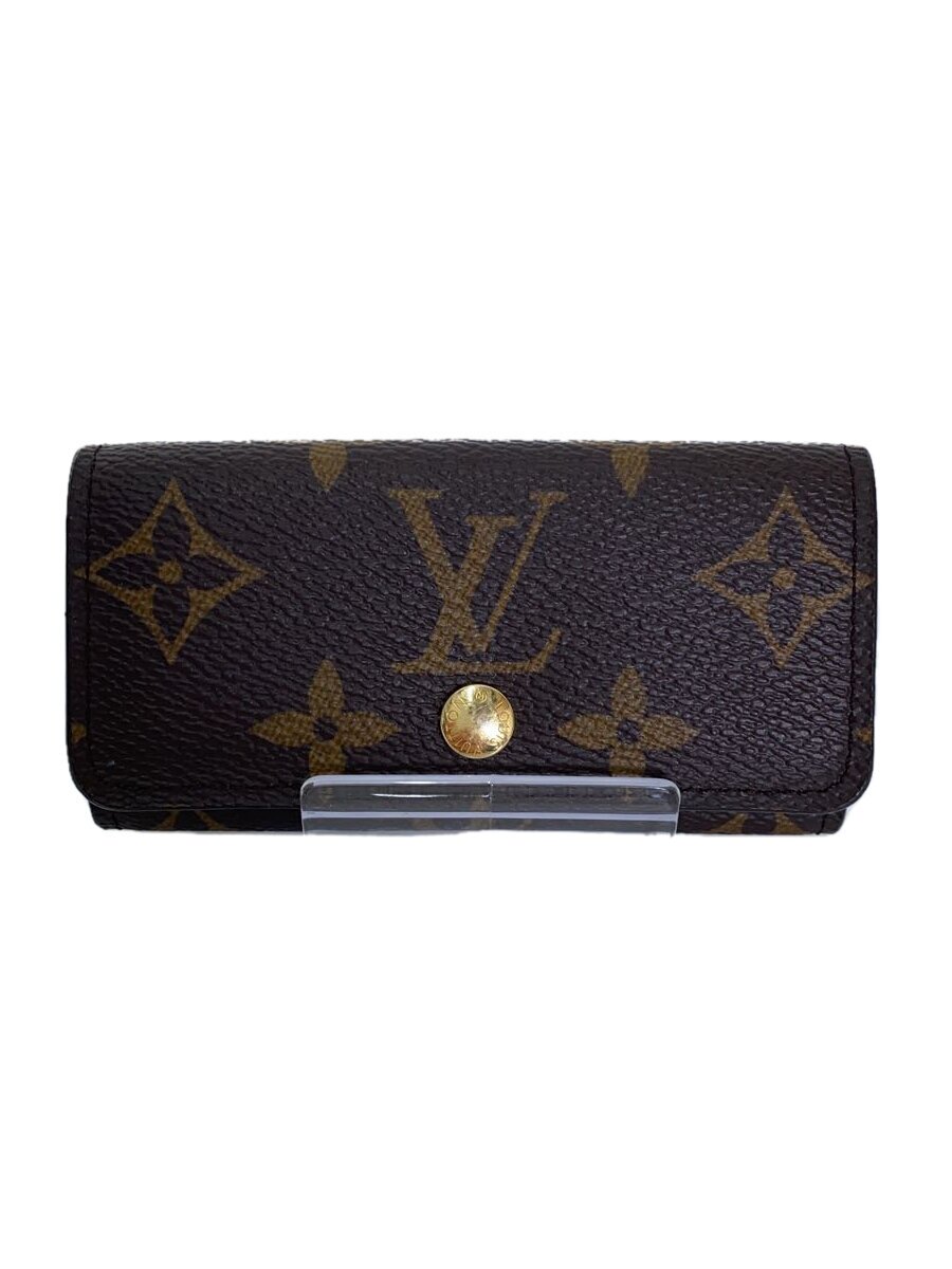【ブランド】LOUIS VUITTON 【ブランドカナ】ルイヴィトン 【型番】M69517 【程度】B 【サイズ】 【メインカラー】ブラウン 【素材・生地】PVC（ビニール） 【キーワード】　　 2025/02/16 セカンドストリート奥州水沢店【4210】【中古】LOUIS VUITTON◆ミュルティクレ4_モノグラム・キャンバス_BRW/PVC/BRW ブランド LOUIS VUITTON 型番 M69517 カラー ブラウン 柄 総柄 素材・生地 PVC（ビニール）>色・素材について サイズ >サイズ表示について 実寸（cm） 【ウォレット】 縦：5.5 / 横：10.5 / 厚み：1 【その他】 その他サイズ：/ 商品は　セカンドストリート奥州水沢店の店頭にて販売しております。商品に関するお問合わせは、お電話(TEL:0197-23-3301)にて、問合わせ番号：2342102394532をお伝えください。 配送方法やお支払い方法に関するお問い合わせは、サポートセンターまでご連絡をお願いします。 ※お電話の対応は営業時間内のみとなります。お問い合わせフォームでお問い合わせの際はご注文番号をご記入下さい この商品に関する出品店舗からのコメント 金具部分にメッキ剥がれが見受けられます。また店頭で同時販売の為、状態に変化がある場合がございます。予めご了承ください。
