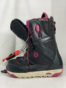 【中古】BURTON◆スノーボードブーツ/23.5cm/BLK【スポーツ】