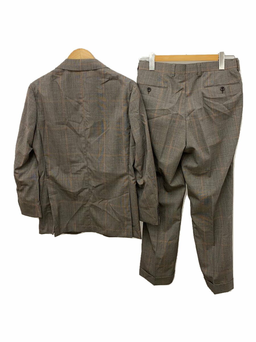 【中古】BRILLA per il gusto◆セットアップ/46/ウール/GRY/チェック/24-17-0702-015【メンズウェア】