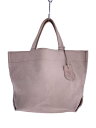 【中古】REN TOKYO JAPAN/トートバッグ/レザー/グレー/無地【バッグ】