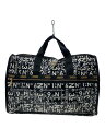 【中古】LESPORTSAC◆バッグ/--/BLK/総柄【バッグ】