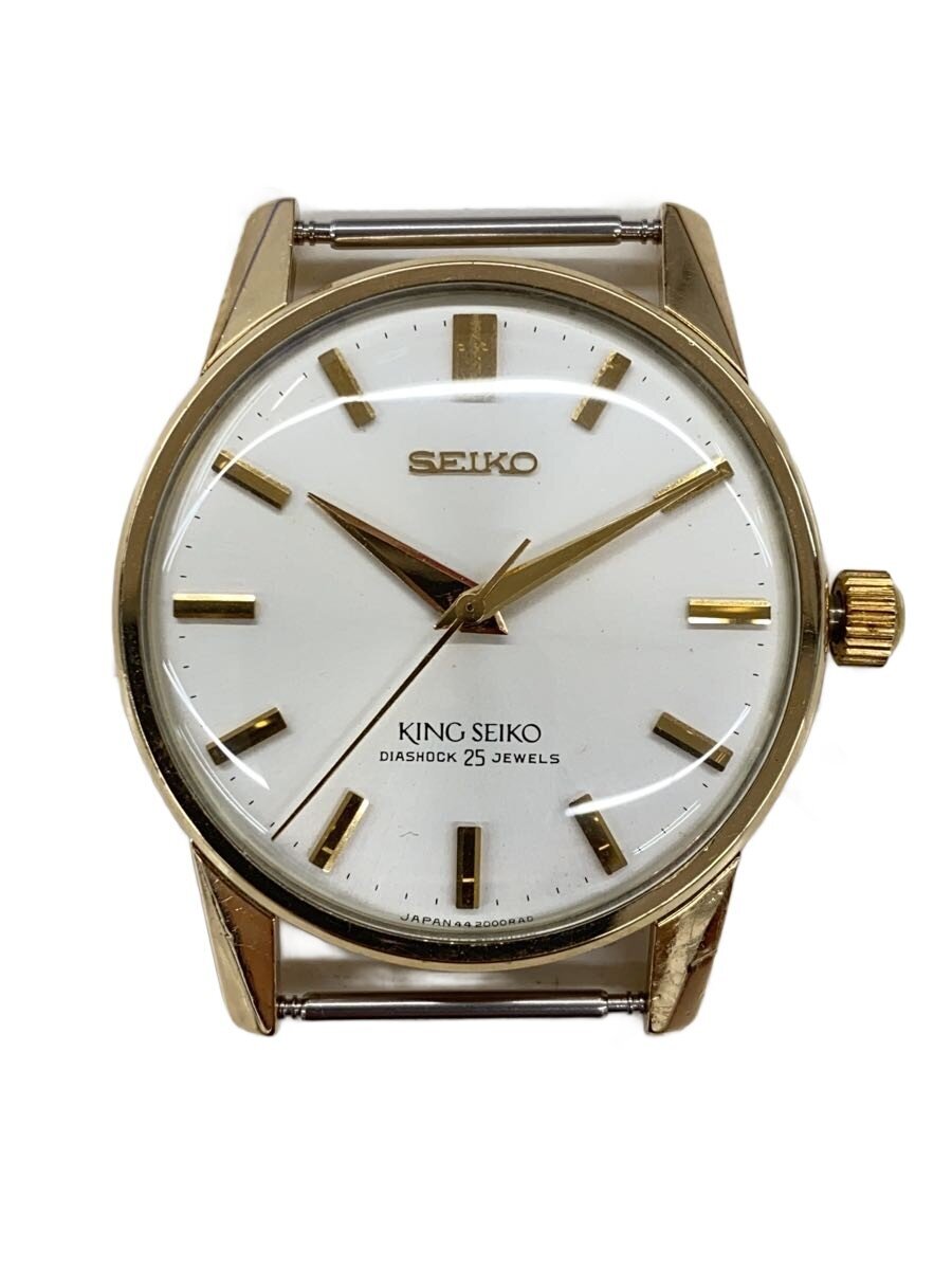 【中古】SEIKO◆KING SEIKO/キングセイコー/44KS/44-2000/AD文字盤【服飾雑貨他】