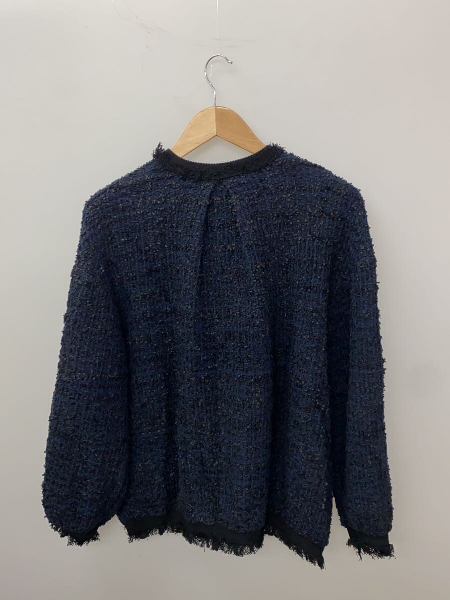【中古】Mila Owen◆ツイードニットジャケット/1/コットン/NVY/無地/09WNJ241110//【レディースウェア】 jumblestore-38341865 2nd STREET 楽天市場店 サンプル画像2