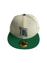 【中古】NEW ERA◆キャップ/7 1/4/ポリエステル/GRN/メンズ/デトロイト・タイガース【服飾雑貨他】