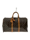 【中古】LOUIS VUITTON◆キーポル50_モノグラム・キャンバス_BRW/PVC/BRW【バッグ】(4)