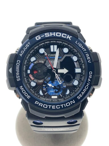 【中古】CASIO◆クォーツ腕時計・G-SHOCK/デジアナ/ラバー/BLU/BLK【服飾雑貨他】 【中古】CASIO◆クォーツ腕時計・G-SHOCK/デジアナ/ラバー/BLU/BLK【服飾雑貨他】