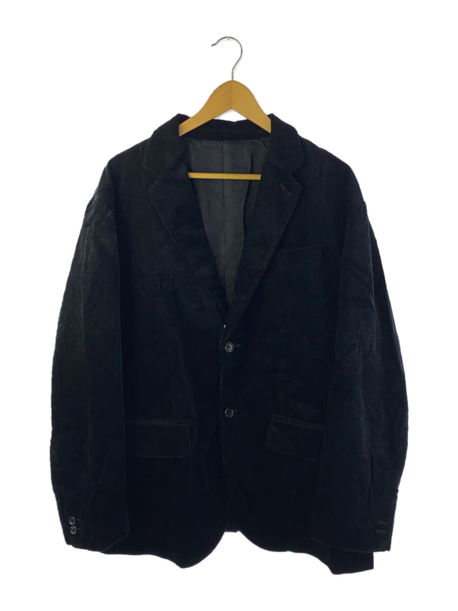 Rakuten - 【中古】WACKO MARIA◆テーラードジャケット/L/コットン/BLK/無地/24SSE-WMO-JK01【メンズウェア】