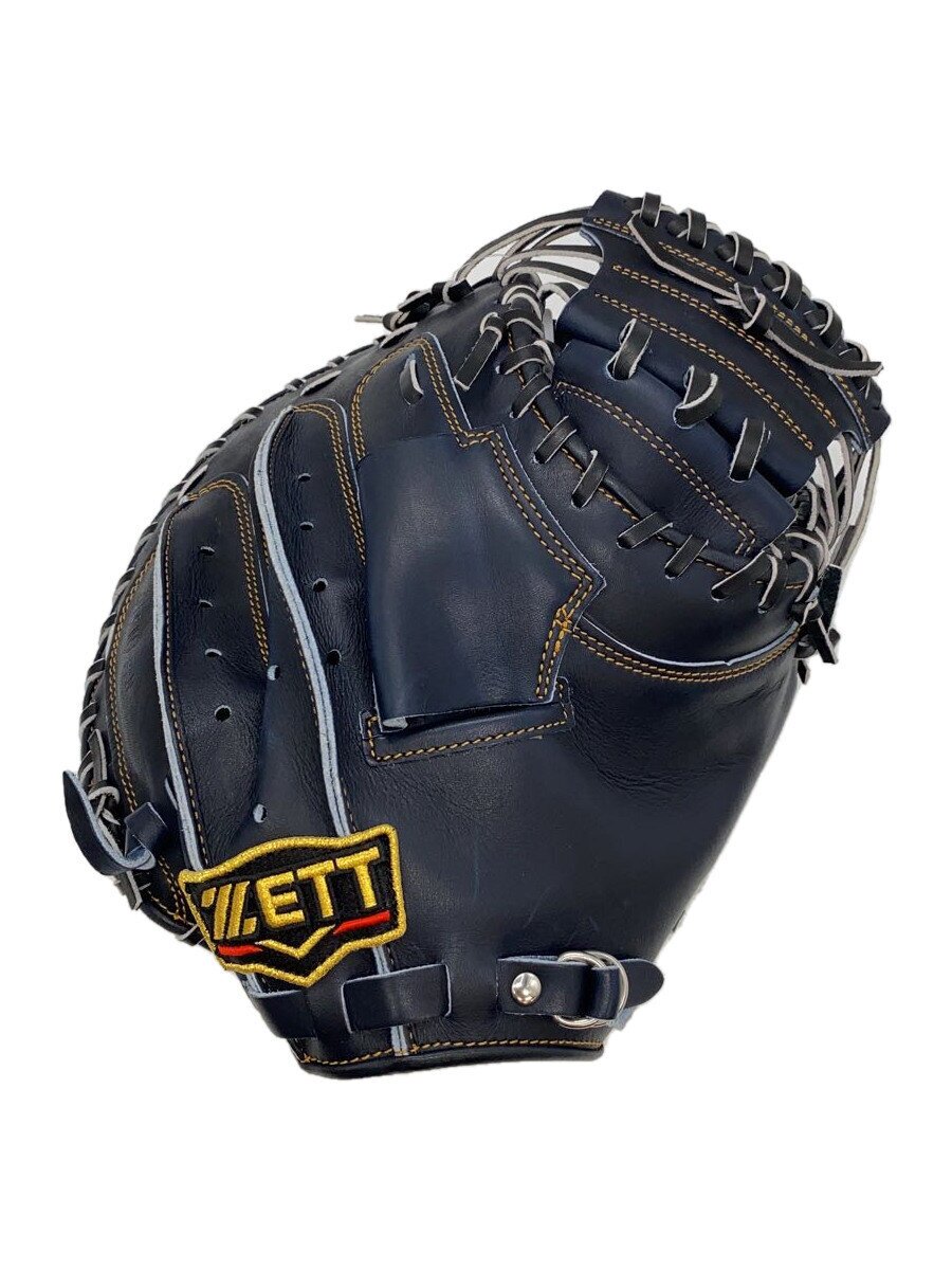 【中古】ZETT◆PROSTATUS/硬式用/捕手用/キャッチャーミット/右利き用/BLK/BPROCM920【スポーツ】