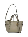 【中古】MICHAEL KORS◆ショルダーバッグ/--/BEG/無地/ba-2111【バッグ】