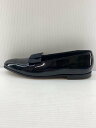 【中古】CROCKETT&JONES◆ローファー/UK6.5/BLK/エナメル/9217/P2/オペラパンプス/ドレスシューズ/レザーシューズ【シューズ】