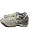 【中古】ASICS◆ローカットスニーカー/28.5cm/BEG/F960423【シューズ】(4)